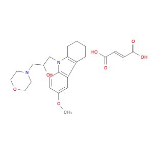 9H-Carbazole-9-ethanol, 1,2,3,4-tetrahydro-6-methoxy-α-(4-morpholinylmethyl)-, (2E)-2-butenedioate…
