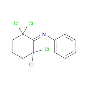Benzenamine, N-(2,2,6,6-tetrachlorocyclohexylidene)-