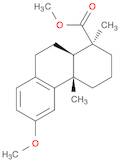 1-Phenanthrenecarboxylic acid, 1,2,3,4,4a,9,10,10a-octahydro-6-methoxy-1,4a-dimethyl-, methyl este…