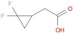 Cyclopropaneacetic acid, 2,2-difluoro-