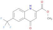 2-Quinolinecarboxylic acid, 1,4-dihydro-4-oxo-6-(trifluoromethyl)-, methyl ester