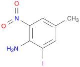 Benzenamine, 2-iodo-4-methyl-6-nitro-