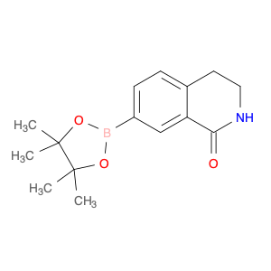 1(2H)-Isoquinolinone, 3,4-dihydro-7-(4,4,5,5-tetramethyl-1,3,2-dioxaborolan-2-yl)-