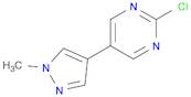 Pyrimidine, 2-chloro-5-(1-methyl-1H-pyrazol-4-yl)-