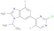 1H-BenziMidazole, 6-(2-chloro-5-fluoro-4-pyriMidinyl)-4-fluoro-2-Methyl-1-(1-Methylethyl)-