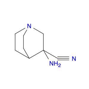 1-Azabicyclo[2.2.2]octane-3-carbonitrile, 3-amino-