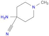 4-Piperidinecarbonitrile, 4-amino-1-methyl-