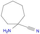 Cycloheptanecarbonitrile, 1-amino-