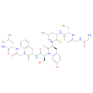 L-Leucinamide, glycylglycyl-L-seryl-L-leucyl-L-tyrosyl-L-seryl-L-phenylalanylglycyl-