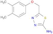 1,3,4-Thiadiazol-2-amine, 5-[(3,4-dimethylphenoxy)methyl]-