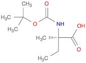 D-Isovaline, N-[(1,1-dimethylethoxy)carbonyl]-