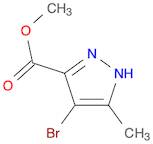 1H-Pyrazole-3-carboxylic acid, 4-bromo-5-methyl-, methyl ester