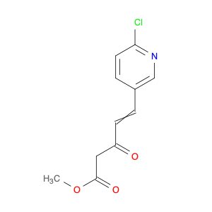 4-Pentenoic acid, 5-(6-chloro-3-pyridinyl)-3-oxo-, methyl ester