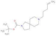 2,8-Diazaspiro[4.5]decane-2-carboxylic acid, 8-(4-penten-1-yl)-, 1,1-dimethylethyl ester