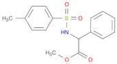 Benzeneacetic acid, α-[[(4-methylphenyl)sulfonyl]amino]-, methyl ester