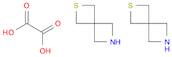 2-Thia-6-azaspiro[3.3]heptane, ethanedioate (2:1)