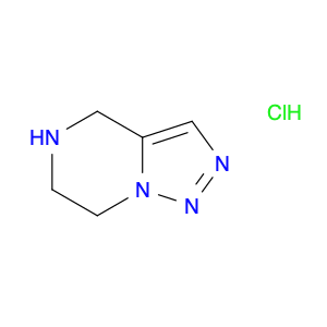 [1,2,3]Triazolo[1,5-a]pyrazine, 4,5,6,7-tetrahydro-, hydrochloride (1:1)