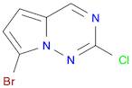 Pyrrolo[2,1-f][1,2,4]triazine, 7-bromo-2-chloro-