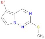 Pyrrolo[2,1-f][1,2,4]triazine, 5-bromo-2-(methylthio)-