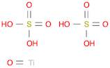 Titanium(IV) oxysulfate-sulfuric acid hydrate