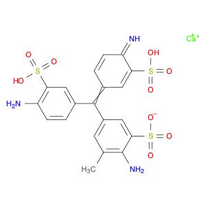 Benzenesulfonic acid, 2-amino-5-[(4-amino-3-sulfophenyl)(4-imino-3-sulfo-2,5-cyclohexadien-1-yli...