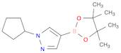 1H-Pyrazole, 1-cyclopentyl-4-(4,4,5,5-tetramethyl-1,3,2-dioxaborolan-2-yl)-