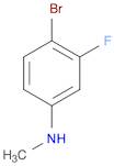 Benzenamine, 4-bromo-3-fluoro-N-methyl-