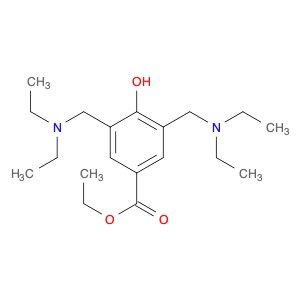Benzoic acid, 3,5-bis[(diethylamino)methyl]-4-hydroxy-, ethyl ester