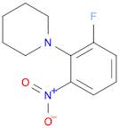 Piperidine, 1-(2-fluoro-6-nitrophenyl)-