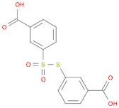 Benzoic acid, 3-[[(3-carboxyphenyl)sulfonyl]thio]-