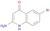 4(1H)-Quinolinone, 2-amino-6-bromo-