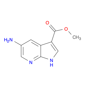 1H-Pyrrolo[2,3-b]pyridine-3-carboxylic acid, 5-amino-, methyl ester