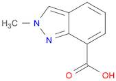 2H-Indazole-7-carboxylic acid, 2-methyl-