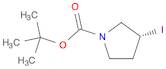 1-Pyrrolidinecarboxylic acid, 3-iodo-, 1,1-dimethylethyl ester, (3R)-