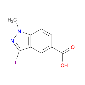 1H-Indazole-5-carboxylic acid, 3-iodo-1-methyl-