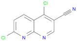 1,8-Naphthyridine-3-carbonitrile, 4,7-dichloro-