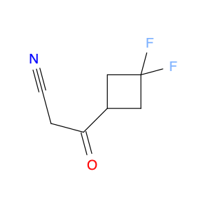 Cyclobutanepropanenitrile, 3,3-difluoro-β-oxo-