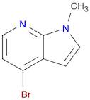 1H-Pyrrolo[2,3-b]pyridine, 4-bromo-1-methyl-