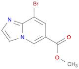 Imidazo[1,2-a]pyridine-6-carboxylic acid, 8-bromo-, methyl ester