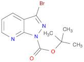 1H-Pyrazolo[3,4-b]pyridine-1-carboxylic acid, 3-bromo-, 1,1-dimethylethyl ester