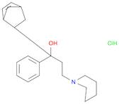 1-Piperidinepropanol, α-bicyclo[2.2.1]hept-5-en-2-yl-α-phenyl-, hydrochloride (1:1)