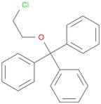 Benzene, 1,1',1''-[(2-chloroethoxy)methylidyne]tris-