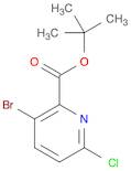 2-Pyridinecarboxylic acid, 3-bromo-6-chloro-, 1,1-dimethylethyl ester