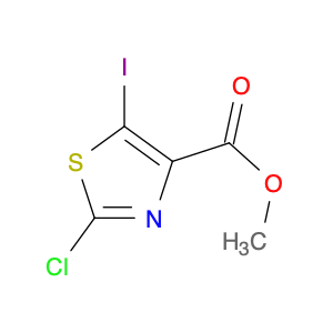 4-Thiazolecarboxylic acid, 2-chloro-5-iodo-, methyl ester