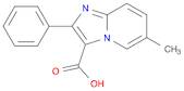 Imidazo[1,2-a]pyridine-3-carboxylic acid, 6-methyl-2-phenyl-