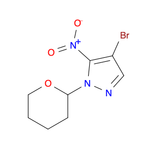 1H-Pyrazole, 4-bromo-5-nitro-1-(tetrahydro-2H-pyran-2-yl)-