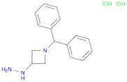 Azetidine, 1-(diphenylmethyl)-3-hydrazinyl-, hydrochloride (1:2)