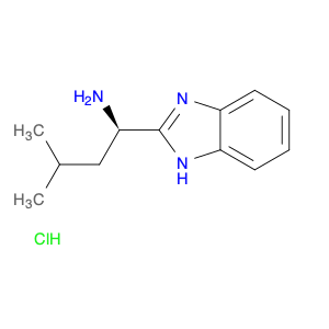 1H-Benzimidazole-2-methanamine, α-(2-methylpropyl)-, hydrochloride (1:1), (αR)-