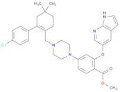 Benzoic acid, 4-[4-[[2-(4-chlorophenyl)-4,4-dimethyl-1-cyclohexen-1-yl]methyl]-1-piperazinyl]-2-(1…