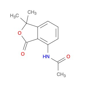 Acetamide, N-(1,3-dihydro-1,1-dimethyl-3-oxo-4-isobenzofuranyl)-